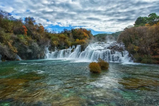 National park Krka Waterfalls