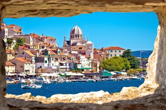 Sibenik Old Town View